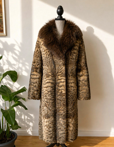 Cappotto pelliccia donna