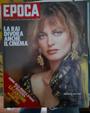 EPOCA 1980  DALILA DI LAZZARO=FARRAH FAWCETT=FLASH GORDON=PATTY HANSEN=FELA KUTI
