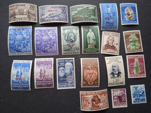 1950 rep italia trieste - 1950,
