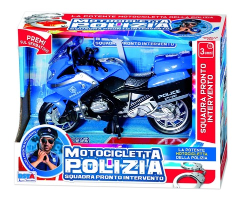 Moto polizia luci suoni - polizia, e