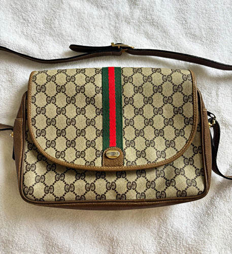 Borsa tracolla gucci gg - a,