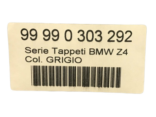 Kit tappetini originali - originali, grigi