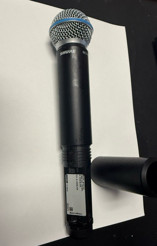 Solo microfono wireless shure - microfono,