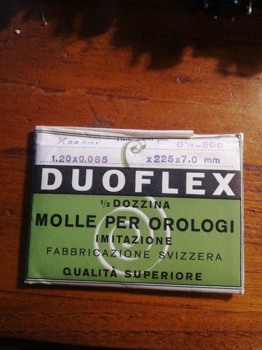 Molla carica duoflex - molla,