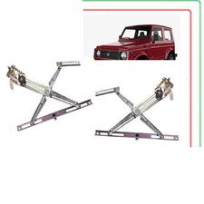 SET 2 MECCANISMO ALZAVETRO PER SUZUKI SJ410 SJ413 SAMURAI SANTANA ALZACRISTALLO