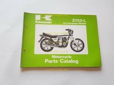Kawasaki Z 750 L1 1980 catalogo ricambi originale MOTO spare parts catalogue