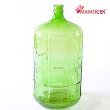 Giara vaso vetro verde - vetro,