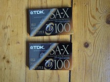2 TDK SA-X 100min. -