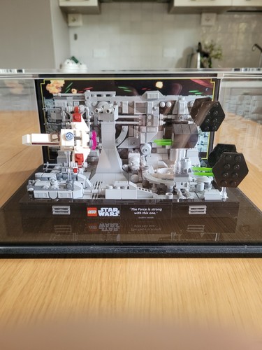 Lego star wars 75329 diorama - lego,