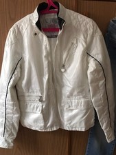 Giacca Giubbino bomber bianco