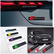 2x AUDI S-Line scritta emblema