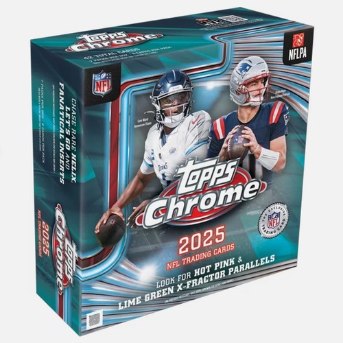 Mega box calcio cromato - mega, topps