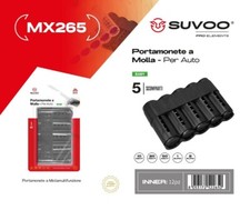 Dispenser Portamonete EURO da 10 centesimo a 2 € Auto resto moneta Porta monete