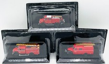 EBOND Lotto Tre Modellini Camion Pompieri - Die Cast - 1:72 - 0544