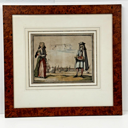 Antico quadro incorniciato