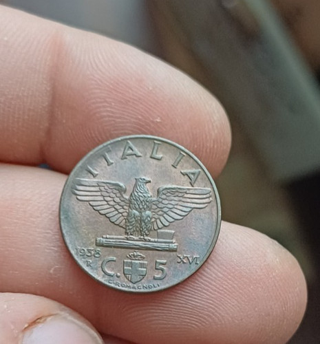 Italia regno moneta - regno, 5