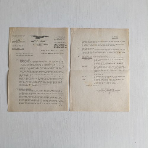1959 moto guzzi - moto, ufficio