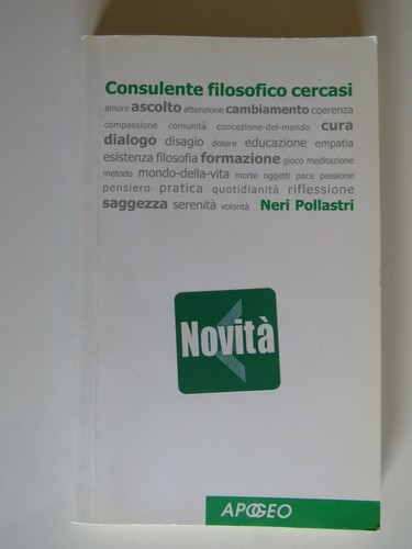 Consulente filosofico cercasi