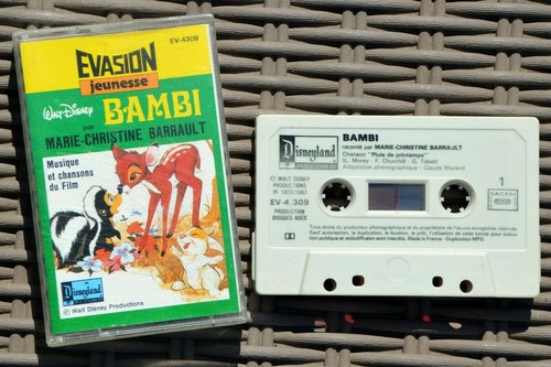 Cassette audio walt disney - -,