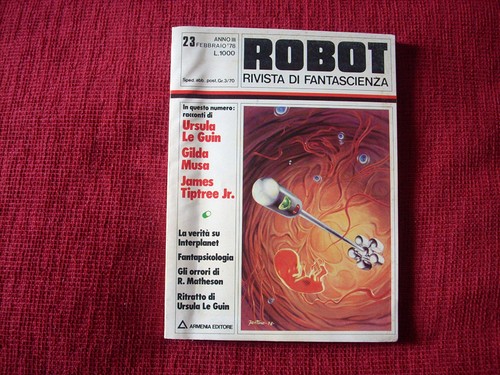 Robot rivista fantascienza - robot,
