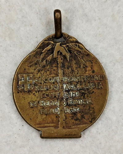 Medaglia regio esercito - medaglia, libia