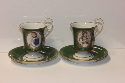 Pair demitasse napoleon - demitasse, &