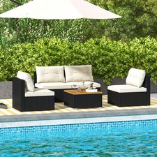 5 PCS Rattan Sofa Set Outdoor
