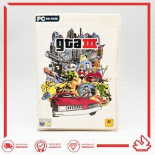 GTA 3 GRAND THEFT AUTO ROCKSTAR – ITALIANO - COMPLETO – MICROSOFT PC COMPUTER