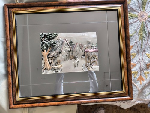 Quadro con specchio - , e