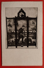 CARTOLINA ALESSANDRIA  VETRATE ARTISTICHE CAV. LUIGI COSTA ( C 83 )