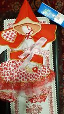 CAPPUCCETTO ROSSO costume vestito CARNEVALE bambina tg. 3/4 anni PEGASUS SRL