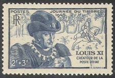 Francia 1945 Louis Xi Regali