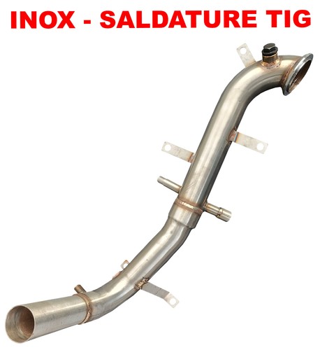 Tubo scarico sportivo downpipe - scarico,