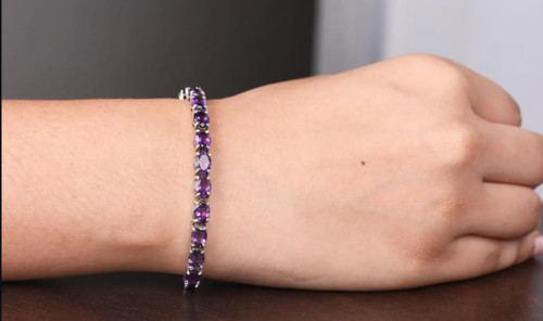 Bracciale tennis ovale