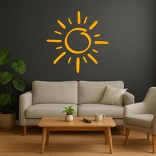 Adesivo murale sole sole