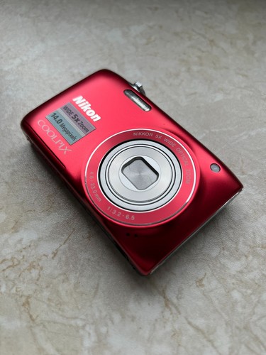 Nikon coolpix s3100 red - nikon,
