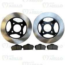 DISCHI FRENO ANTERIORI PASTIGLIE LIGIER JS50 JS60 IXO MICROCAR