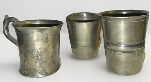 Antichi bicchieri tazze in - 3,