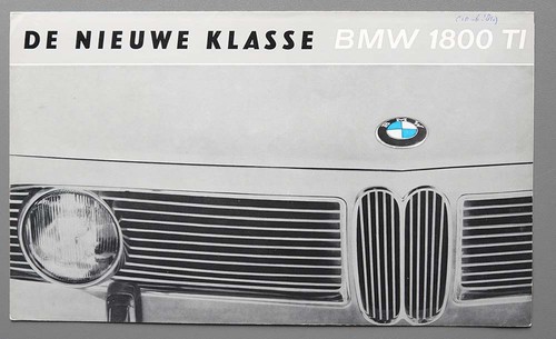Depliant bmw 1800 del 1964 - bmw,
