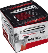 Umarex BOMBOLETTE CO2 SOFT AIR GAS 25 PEZZI 12G PER PISTOLA CO2 LIBERA VENDITA R