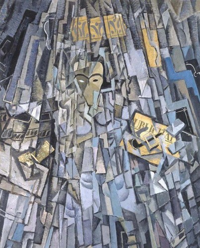 Autoritratto cubista 1923 - autoritratto,