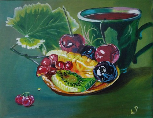 Quadro originale frutta