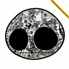 Sticker Bomb ghost skull
