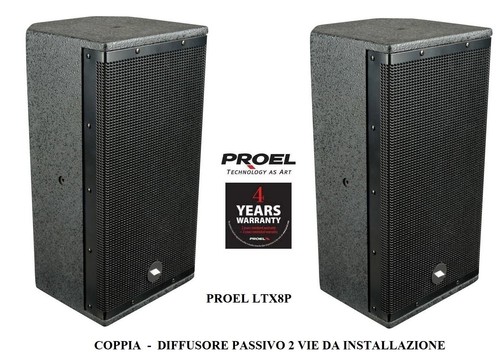 Proel ltx8p coppia casse - ltx8p,