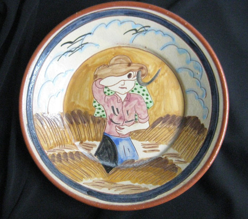 Piatto vintage fatto mano - fatto, a