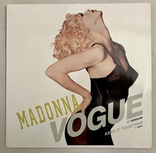 MADONNA 12” 45 rpm VOGUE /