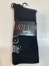 Calze a scatto, nere, taglia