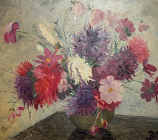 Dipinto Adolphe DETEIX natura