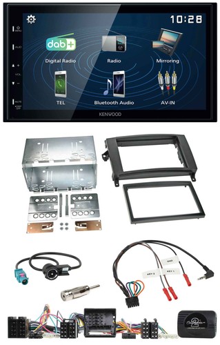 Kenwood 2din bluetooth volante - kenwood,