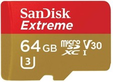 Sandisk Extreme 64 GB scheda